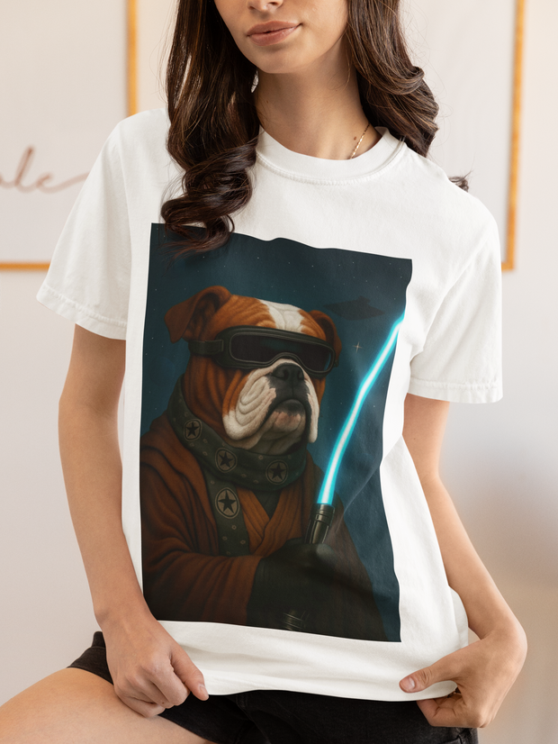 Star Paws English Bulldog Unisex T-shirt