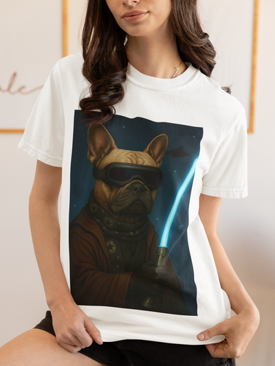 Star Paws French Bulldog Unisex T-shirt