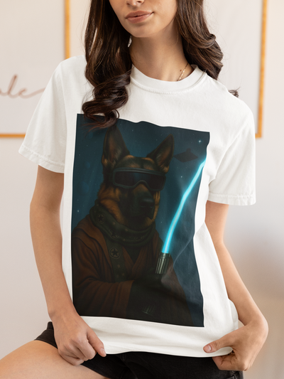 Star Paws German Shepard Unisex T-shirt