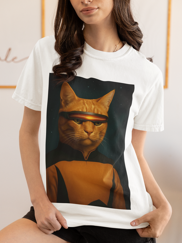 Paw Trek Orange Cat Unisex T-Shirt