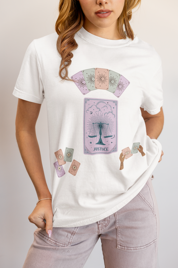 'Justice' Tarot Card Unisex T-shirt