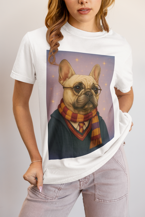 Pawgwarts French Bulldog Unisex T-Shirt
