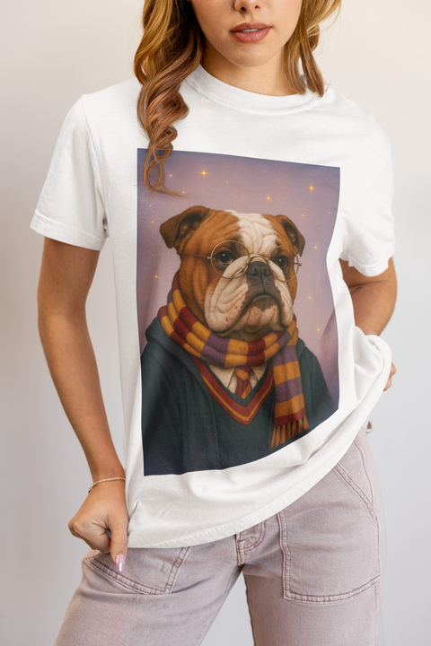Pawgwarts Bulldog Unisex T-Shirt