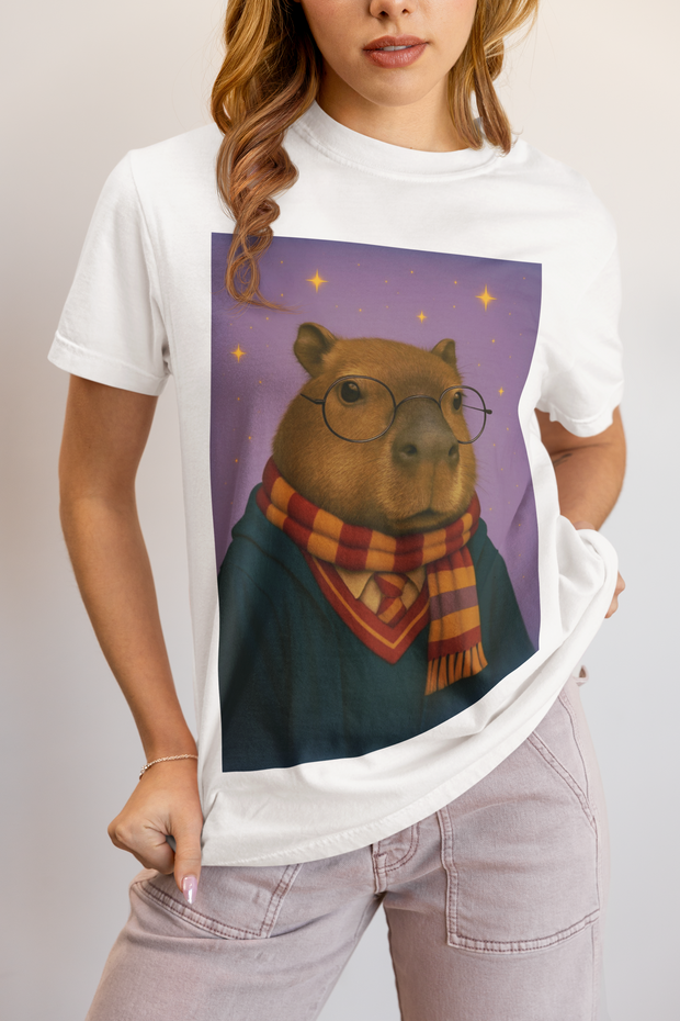 Pawgwarts Capybara Unisex T-Shirt