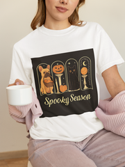 Spooky Season French Bulldog Unisex T-shirt