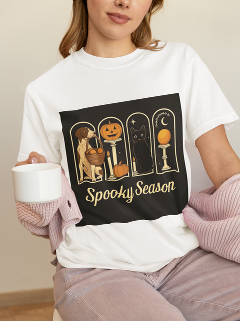 Spooky Season German Shorthaired Pointer Unisex T-Shirt