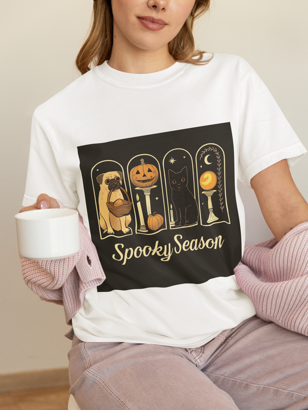 Spooky Season Pug Unisex T-shirt
