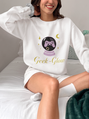 Geek-Glow Unisex Crewneck Sweatshirt