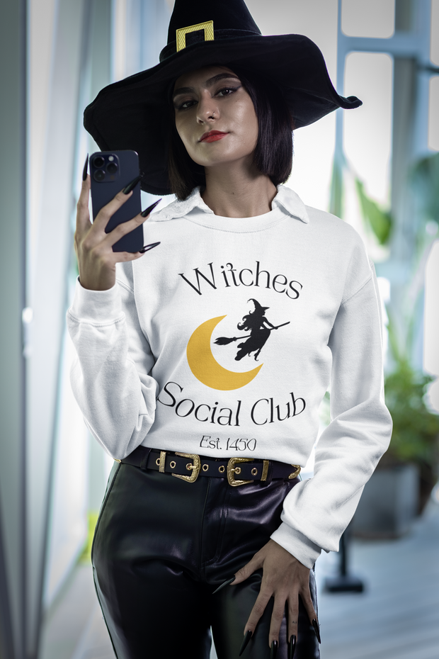 Witches Social Club Unisex Crewneck Sweatshirt