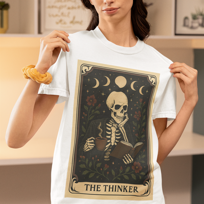 'The Thinker' Tarot Card Unisex T-Shirt