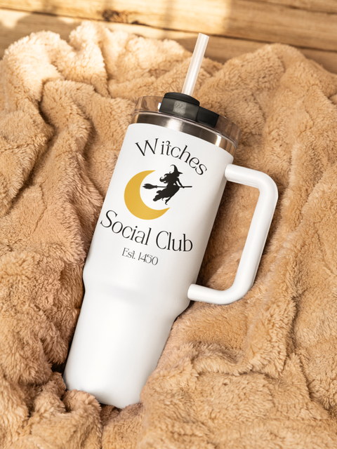 'Witches Social Club' Insulated Travel Mug, 40oz