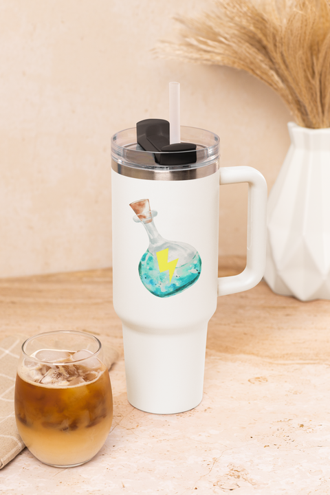 Magical Energy Blue Potion Insulated Travel Mug, 40oz