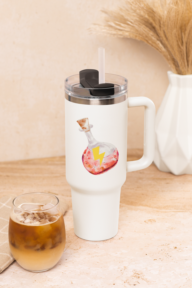 Magical Energy Red Potion Insulated Travel Mug, 40oz