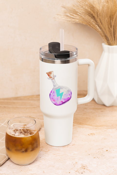 Magical Energy Blue Potion Insulated Travel Mug, 40oz