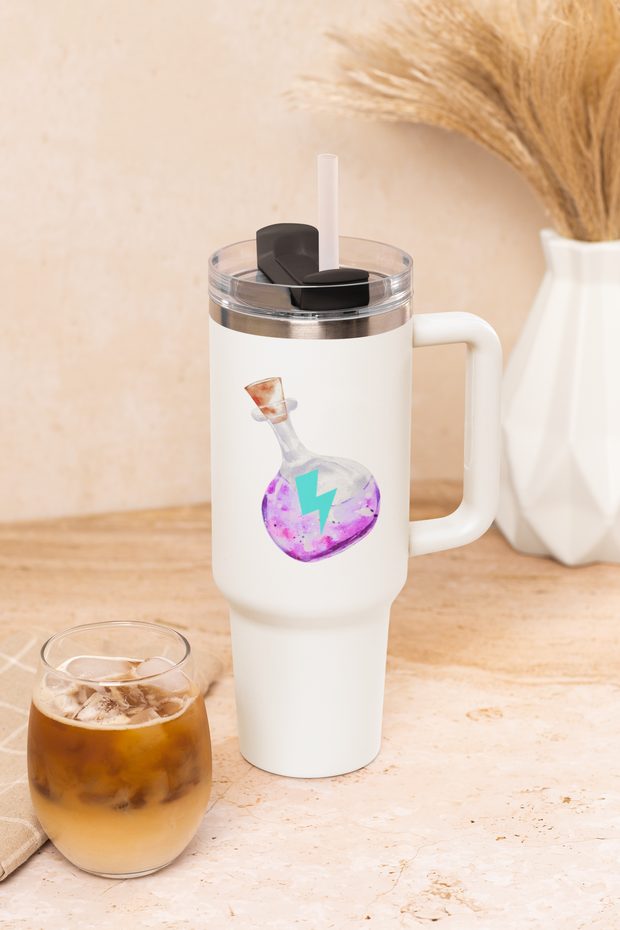 Magical Energy Blue Potion Insulated Travel Mug, 40oz