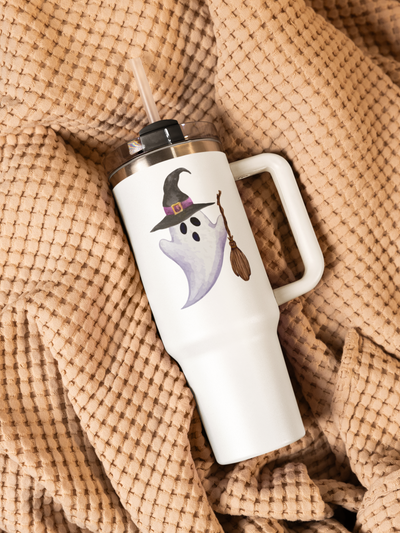 Holy Ghost Witch Insulated Travel Mug, 40oz