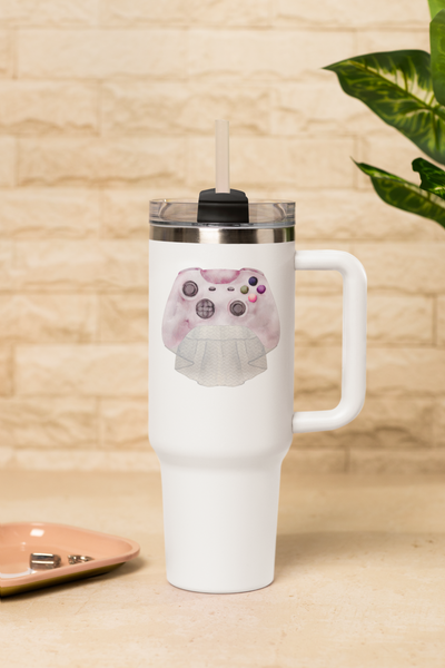 Gamer Bride Insulated Travel Mug, 40oz