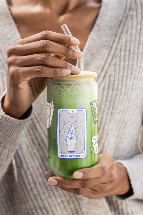 'Wheel of Fortune' Sipper Glass