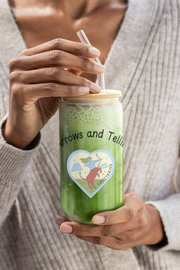 Sagittarius 'Shooting Arrows and Telling Tales' Sipper Glass