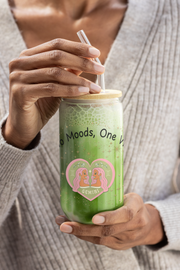 Gemini 'Two Moods, One Vibe' Sipper Glass