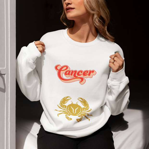 'Cancer' Zodiac Unisex Crewneck Sweatshirt