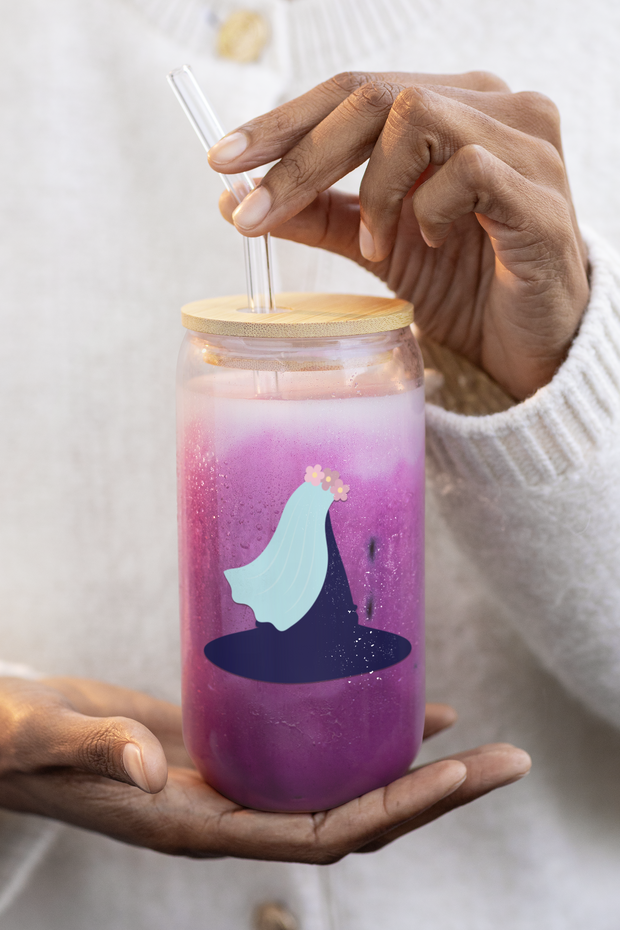 Wizard Bride Sipper Glass