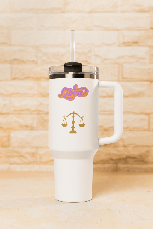 'Libra' Insulated Travel Mug, 40z.
