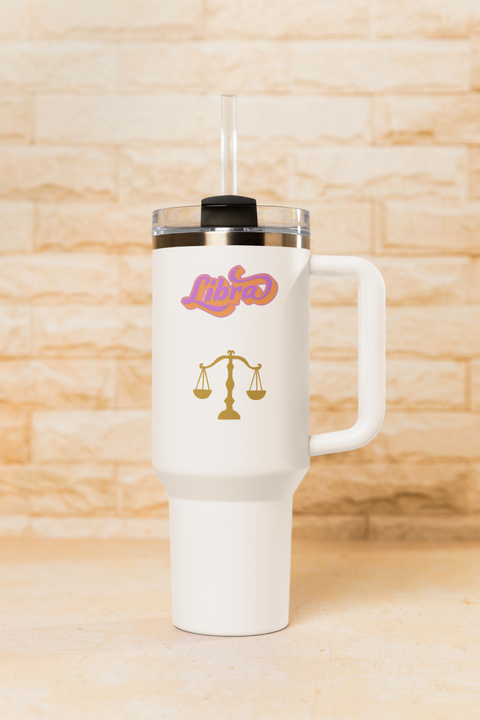 'Libra' Insulated Travel Mug, 40z.