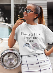 'Player 2 Has Joined The Party' 'Est. 2026' Unisex T-shirt