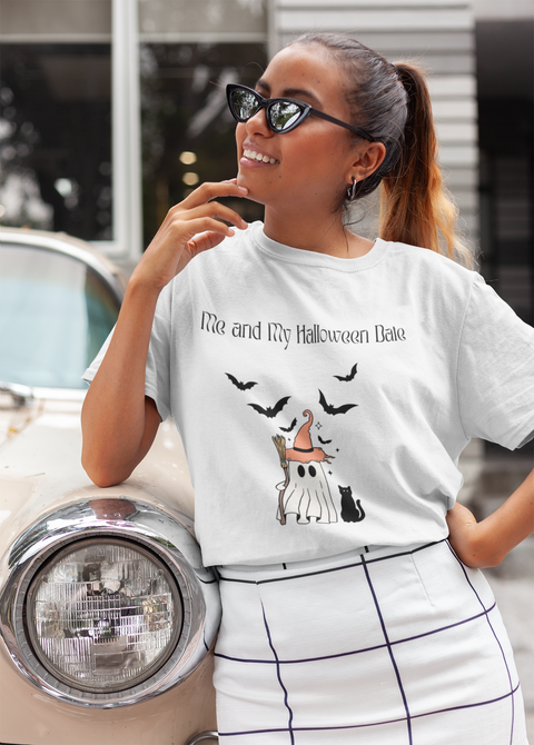'Me and My Halloween Date' Unisex T-Shirt